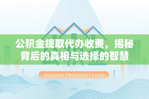 鲅鱼圈公积金提取代办收费，揭秘背后的真相与选择的智慧