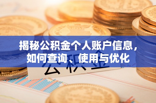 鲅鱼圈揭秘公积金个人账户信息，如何查询、使用与优化