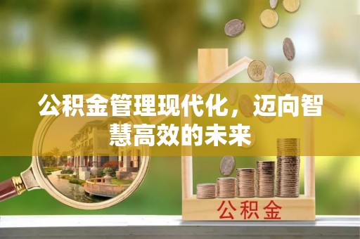 鲅鱼圈公积金管理现代化，迈向智慧高效的未来